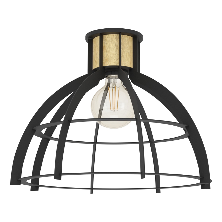 Eglo - Taklampa 1xE27/40W/230V svart