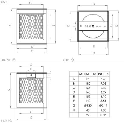 Eglo - Taklampa 1xE27/40W/230V