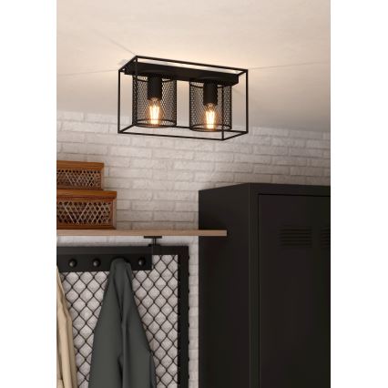 Eglo - Taklampa 2xE27/40W/230V