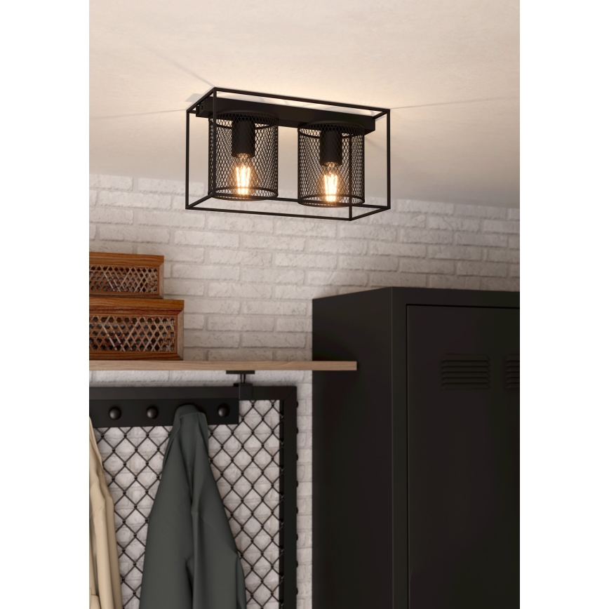 Eglo - Taklampa 2xE27/40W/230V