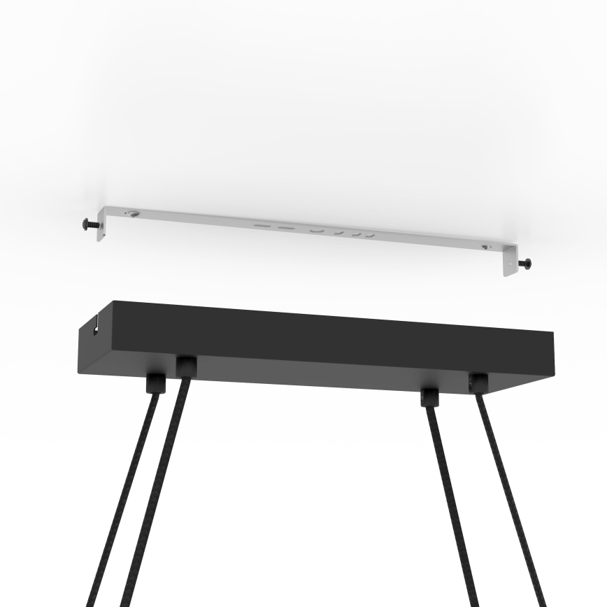 Eglo - Ljuskrona med upphängningsrem 6xE27/40W/230V