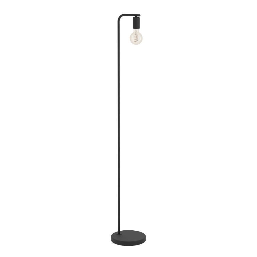 Eglo - Golvlampa 1xE27/40W/230V svart