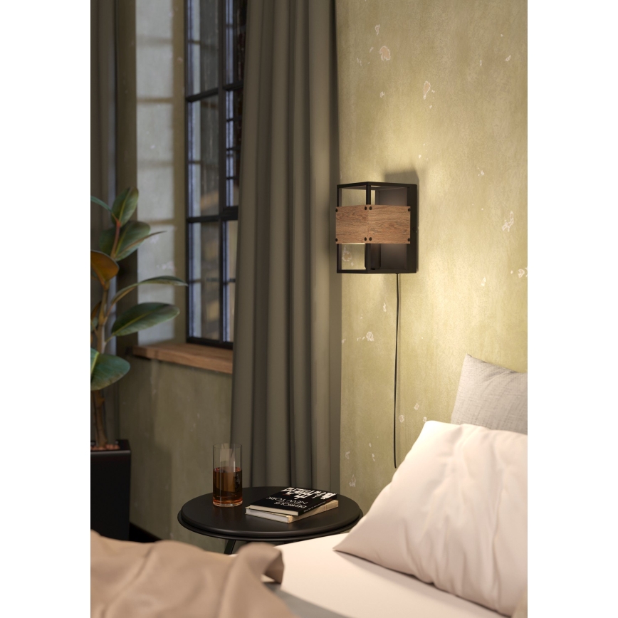 Eglo - Vägglampa 1xE27/40W/230V