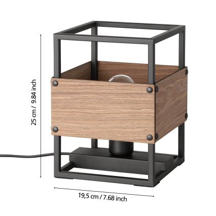 Eglo - Bordslampa 1xE27/40W/230V