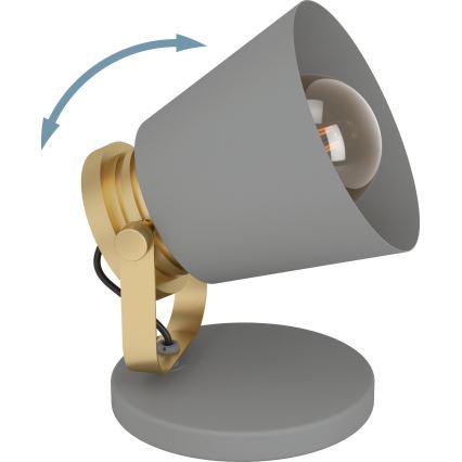 Eglo - Bordslampa 1xE27/28W/230V
