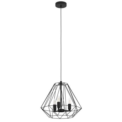 Eglo - Ljuskrona med upphängningsrem 3xE14/40W/230V