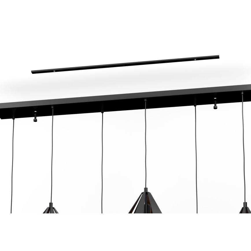 Eglo - Taklampa med 6xE27/40W/230V