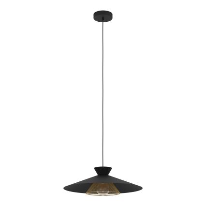 Eglo - Ljuskrona med textilsladd 1xE27/40W/230V