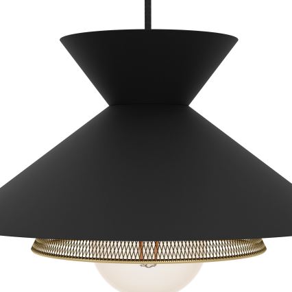 Eglo - Ljuskrona med textilsladd 3xE27/40W/230V
