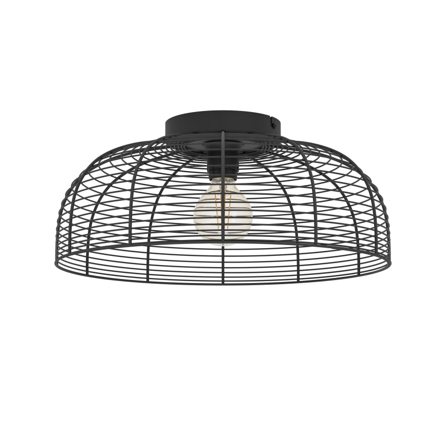 Eglo - Taklampa 1xE27/40W/230V svart