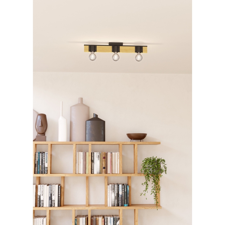Eglo - Taklampa 3xE27/40W/230V