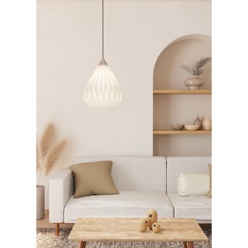 Eglo - Ljuskrona med textilsladd 1xE27/25W/230V diameter 31 cm