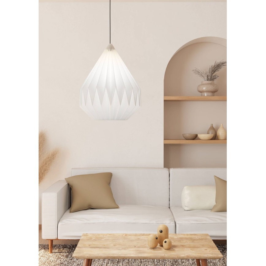 Eglo - Ljuskrona med textilsladd 1xE27/25W/230V diameter 45 cm