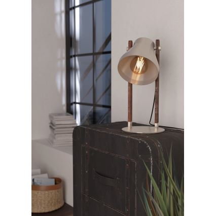 Eglo - Bordslampa 1xE27/40W/230V