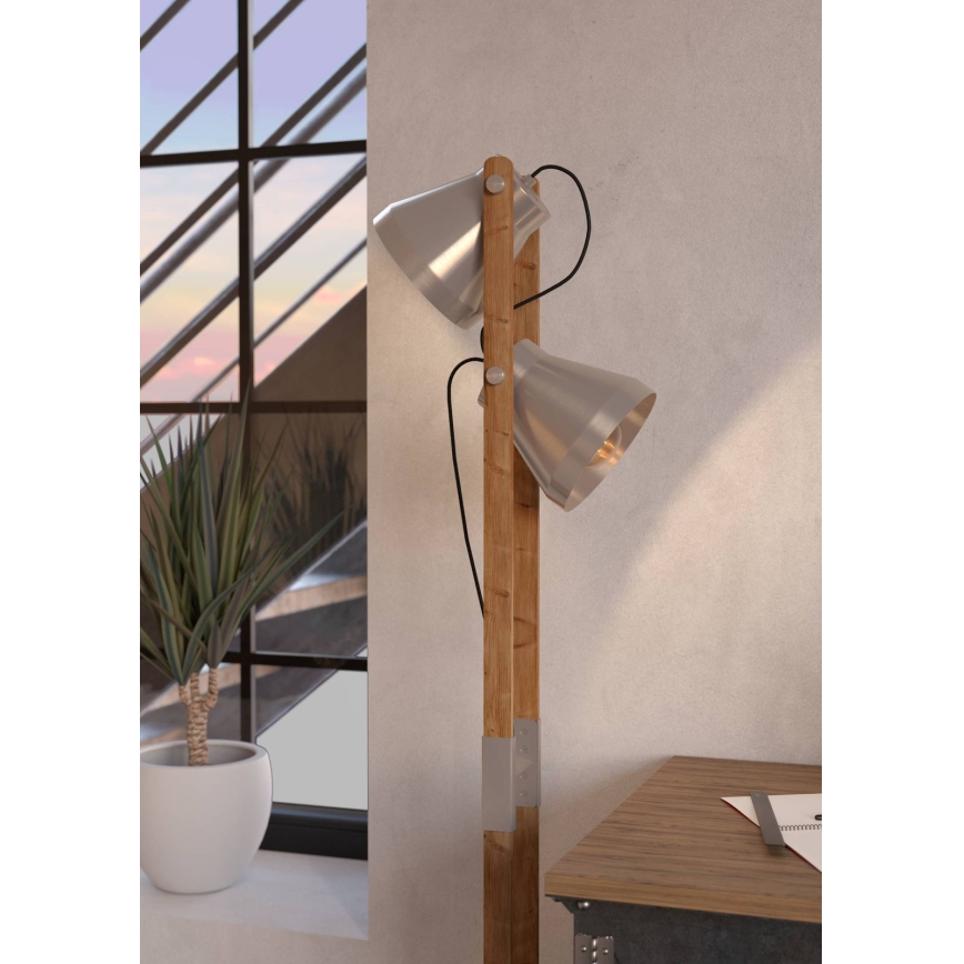 Eglo - Golv lampa 2xE27/40W/230V