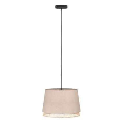 Eglo - Ljuskrona med textilsladd 1xE27/40W/230V