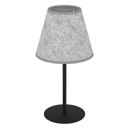 Eglo - Bordslampa 1xE27/40W/230V grå