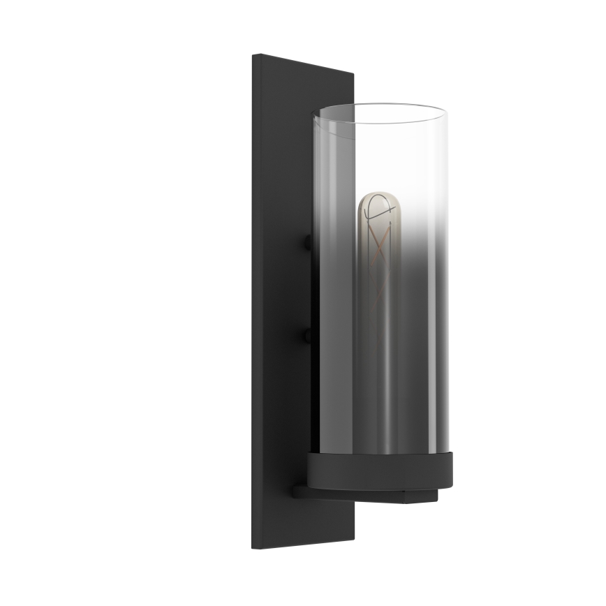 Eglo - Vägglampa 1xE27/40W/230V svart