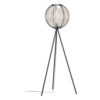 Eglo - Golvlampa 1xE27/40W/230V vit/svart