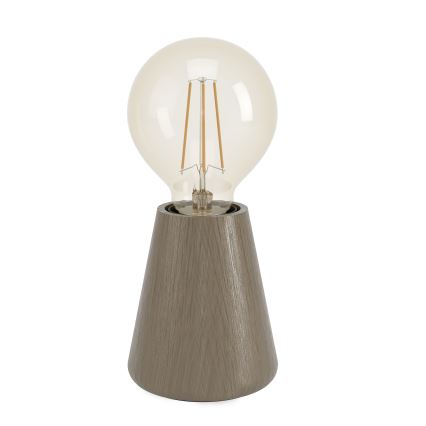 Eglo - Bordslampa 1xE27/40W/230V brun