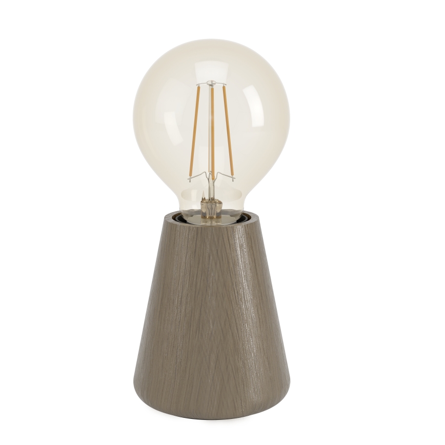 Eglo - Bordslampa 1xE27/40W/230V brun