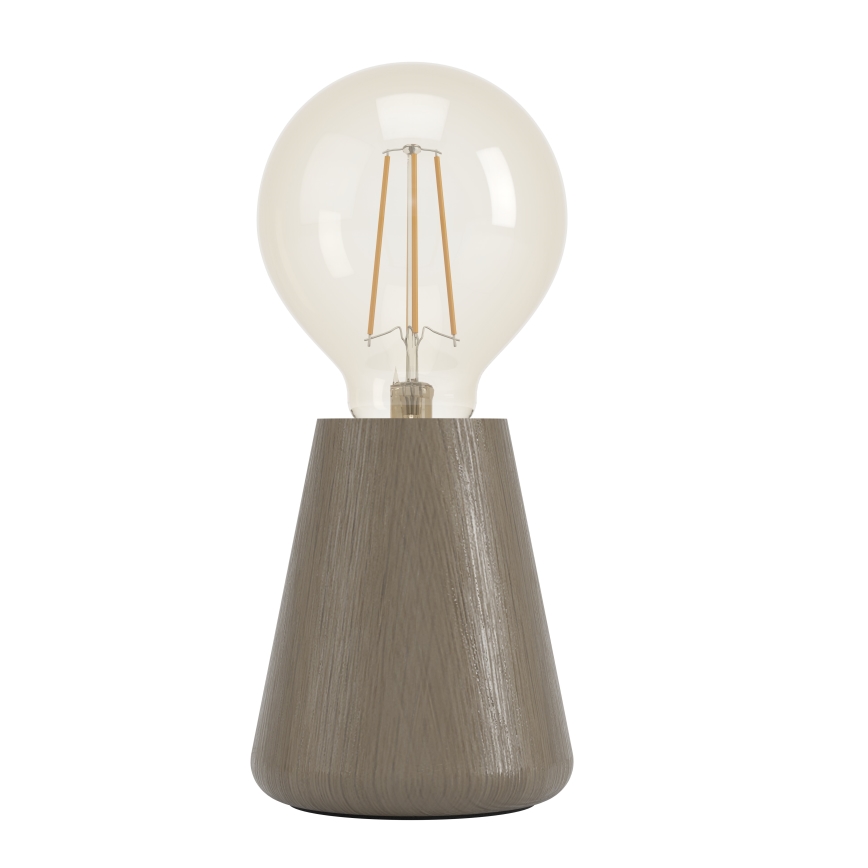 Eglo - Bordslampa 1xE27/40W/230V brun