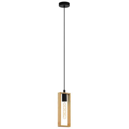 Eglo - Ljuskrona med textilsladd 1xE27/60W/230V - FSC certifierade