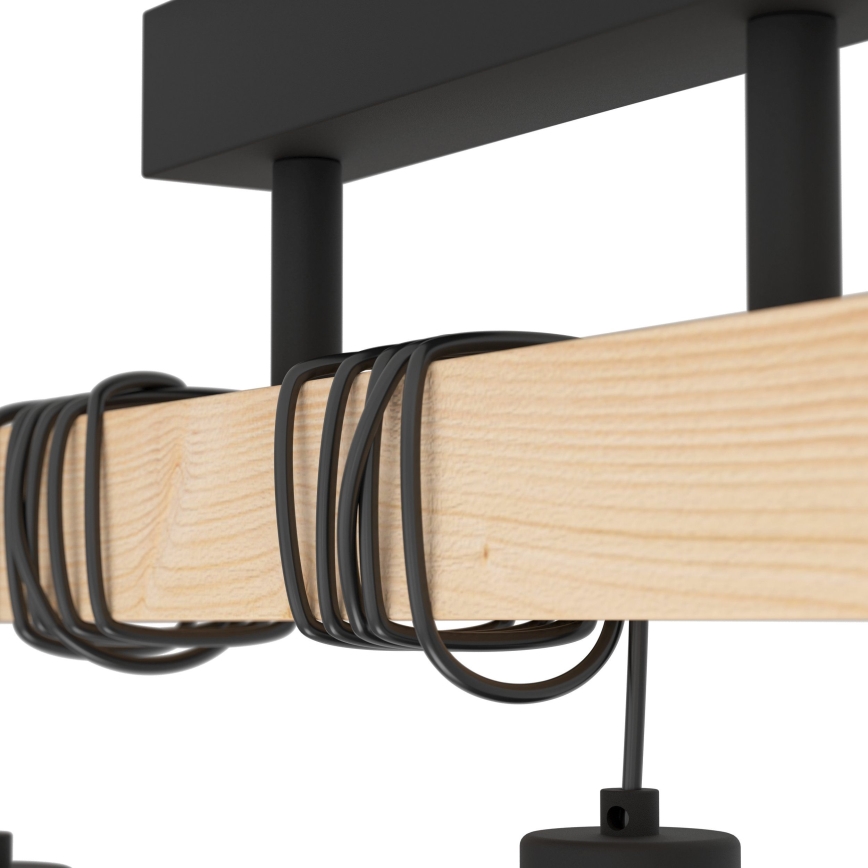 Eglo - Fäst ljuskrona TOWNSHEND 3xE27/60W/230V - FSC certifierade