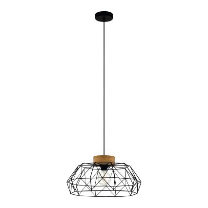 Eglo - Ljuskrona med textilsladd 1xE27/60W/230V - FSC certifierade