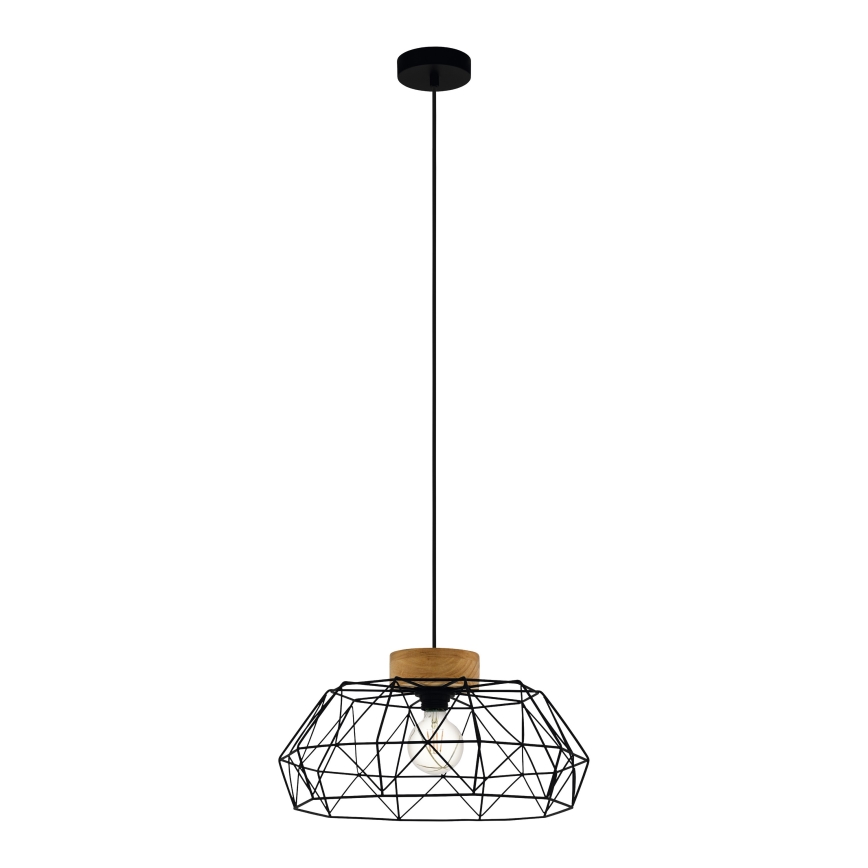 Eglo - Ljuskrona med textilsladd 1xE27/60W/230V - FSC certifierade
