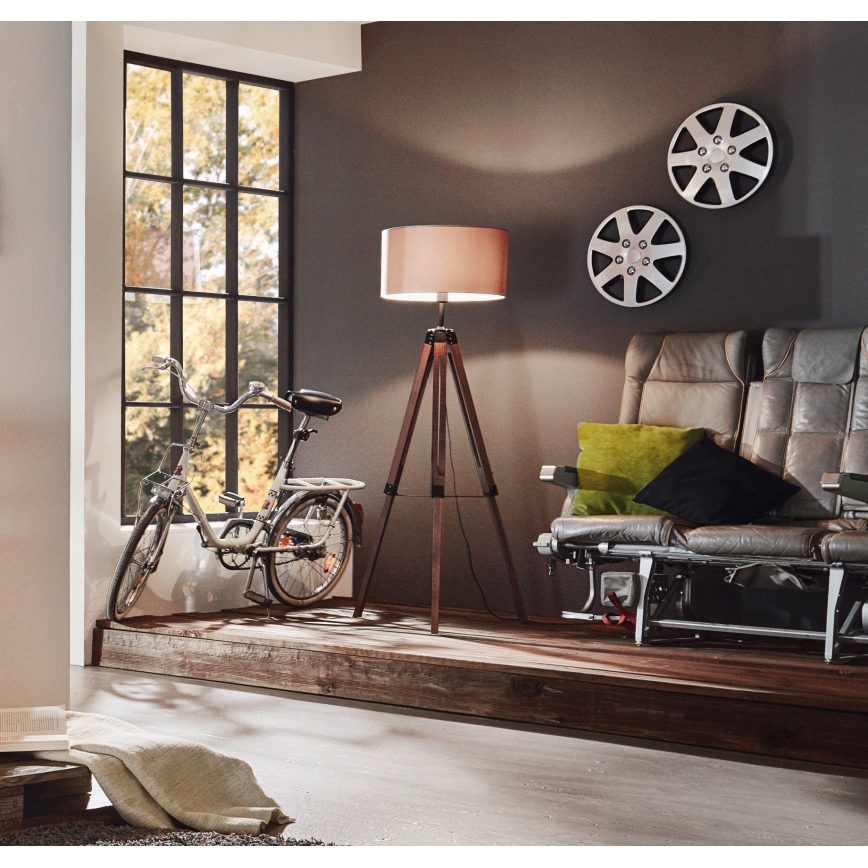 Eglo - Golvlampa 1xE27/60W/230V - FSC certifierade