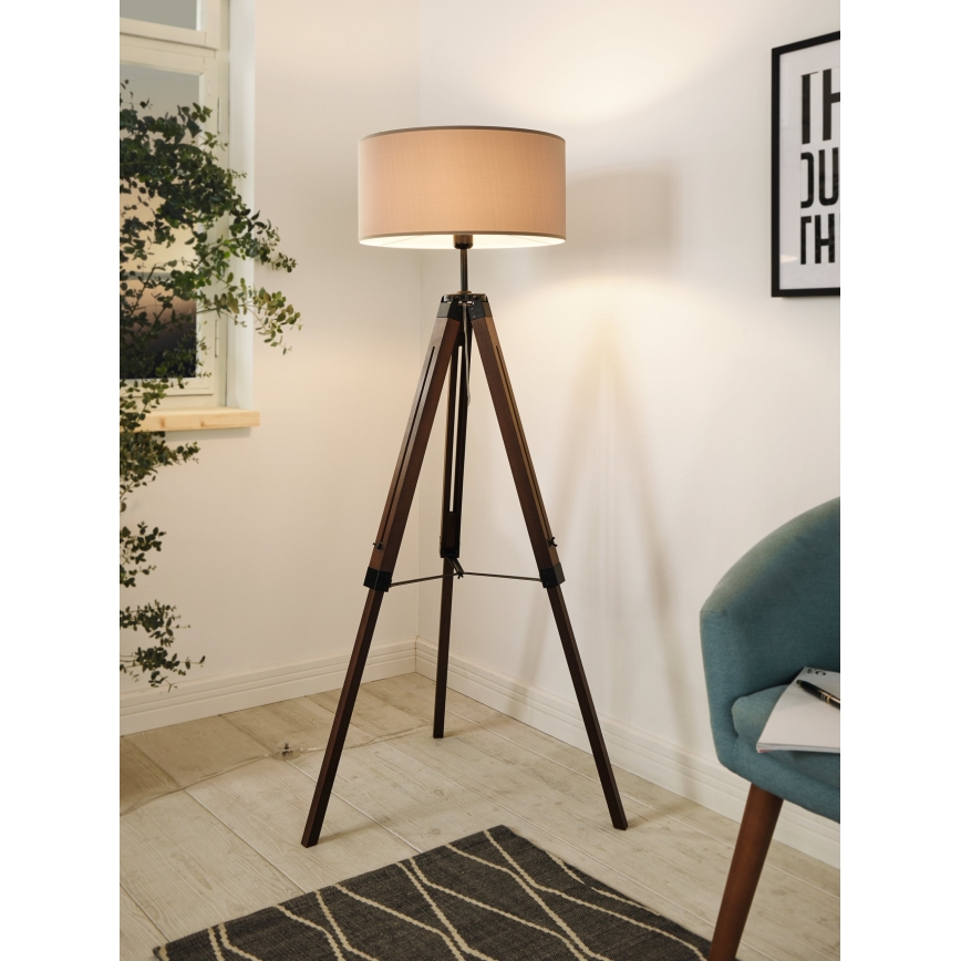 Eglo - Golvlampa 1xE27/60W/230V - FSC certifierade