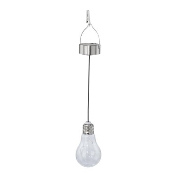 Eglo 48514 - LED solcellshängande lampa LED/0,06W/1,2V 150mAh IP44 blank krom