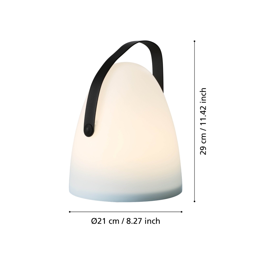 Eglo 48841 - LED bordslampa för utomhusbruk COLLIRADOS LED/3xAA IP44