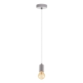 EGLO 49015 - Ljuskrona med snöre YORTH-P 1xE27/60W/230V