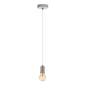 EGLO 49015 - Ljuskrona med snöre YORTH-P 1xE27/60W/230V