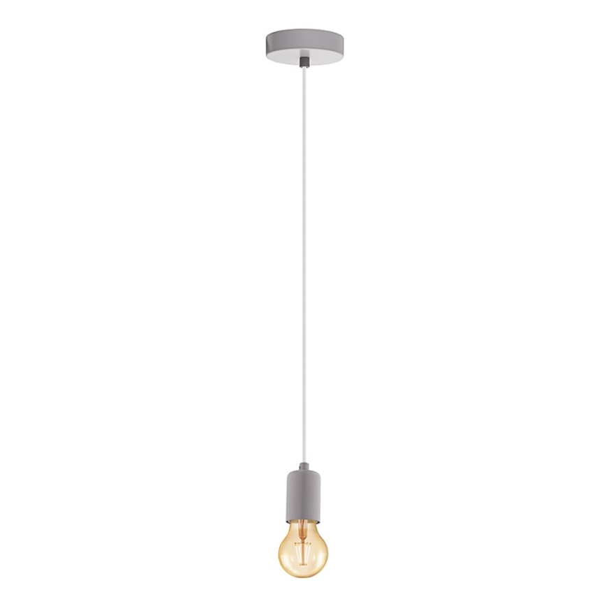 EGLO 49015 - Ljuskrona med snöre YORTH-P 1xE27/60W/230V