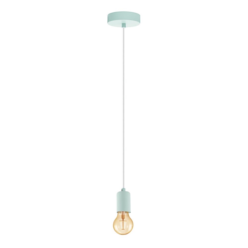 EGLO 49019 - Ljuskrona med snöre YORTH-P 1xE27/60W/230V