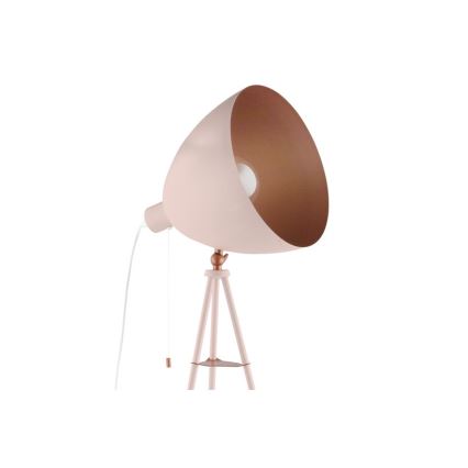 EGLO 49039 - Golvlampa CHESTER-P 1xE27/60W/230V