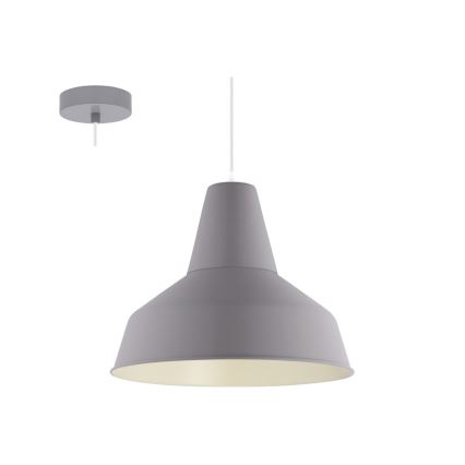 EGLO 49064 - Ljuskrona med snöre SOMERTON-P 1xE27/60W/230V