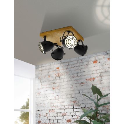 Eglo 49079 - Spotlight GATEBECK 4xE14/40W/230V