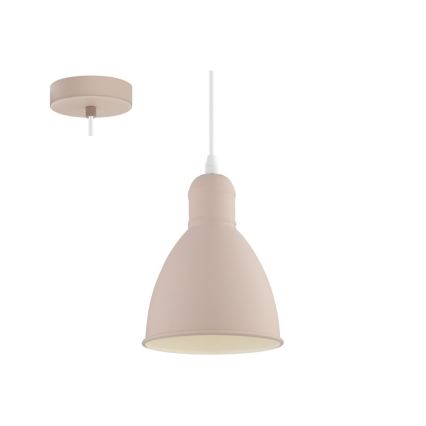 EGLO 49083 - Ljuskrona med snöre PRIDDY-P 1xE27/60W/230V