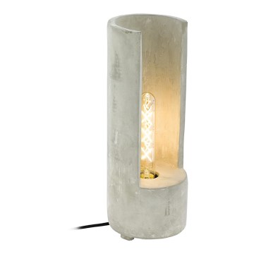 Eglo 49112 - Bordslampa LYNTON 1xE27/60W/230V betong