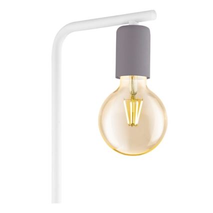 EGLO 49117 - Golvlampa ADRI-P 1xE27/12W/230V