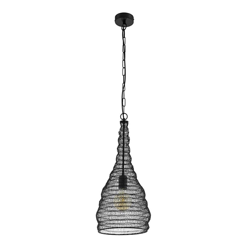 Eglo 49127 - Ljuskrona med kedja COLTEN 1xE27/60W/230V