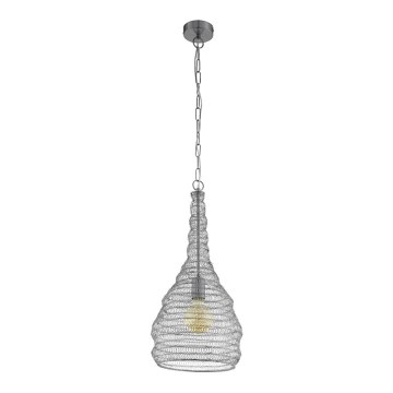 Eglo 49128 - Ljuskrona med kedja COLTEN 1xE27/60W/230V