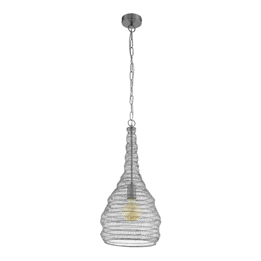 Eglo 49128 - Ljuskrona med kedja COLTEN 1xE27/60W/230V