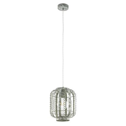 Eglo 49133 - Ljuskrona med snöre HAGLEY 1xE27/60W/230V