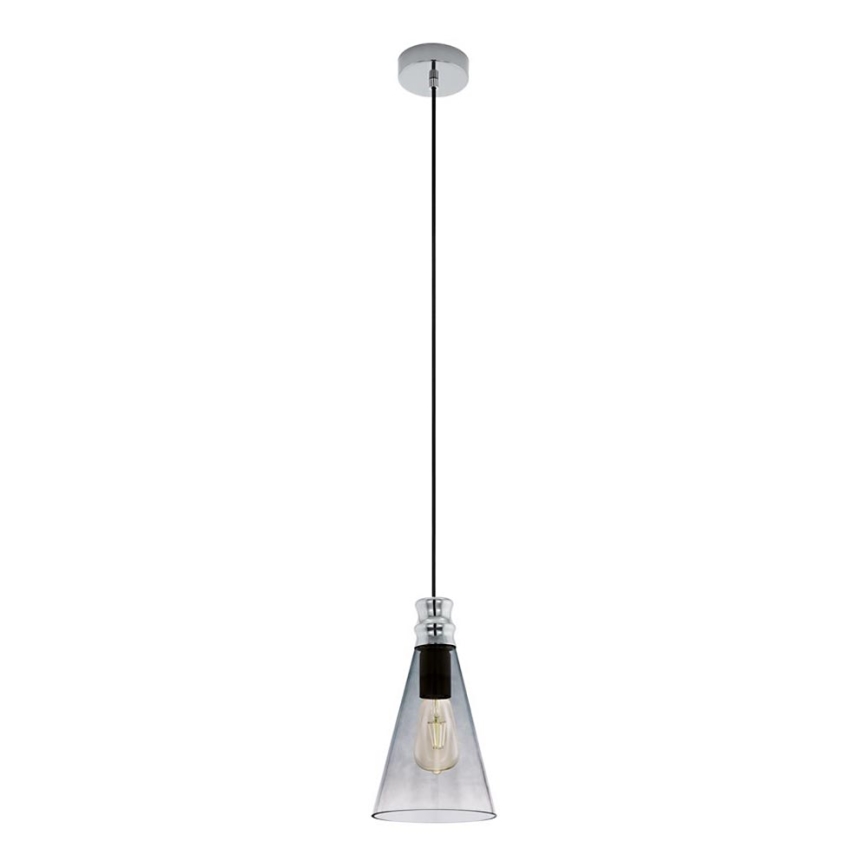 Eglo 49154 - Ljuskrona med snöre FRAMPTON 1 1xE27/60W/230V