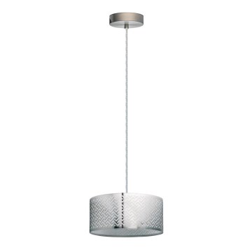 Eglo 49162 - Ljuskrona med snöre LEAMINGTON 1 1xE27/60W/230V